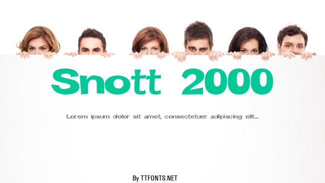 Snott 2000 example